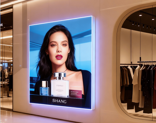 SEG Lightboxes for Retail Stores: Wall-Mounted vs. Freestanding Displays