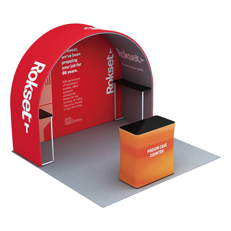 Round Arch Tradeshow Booth