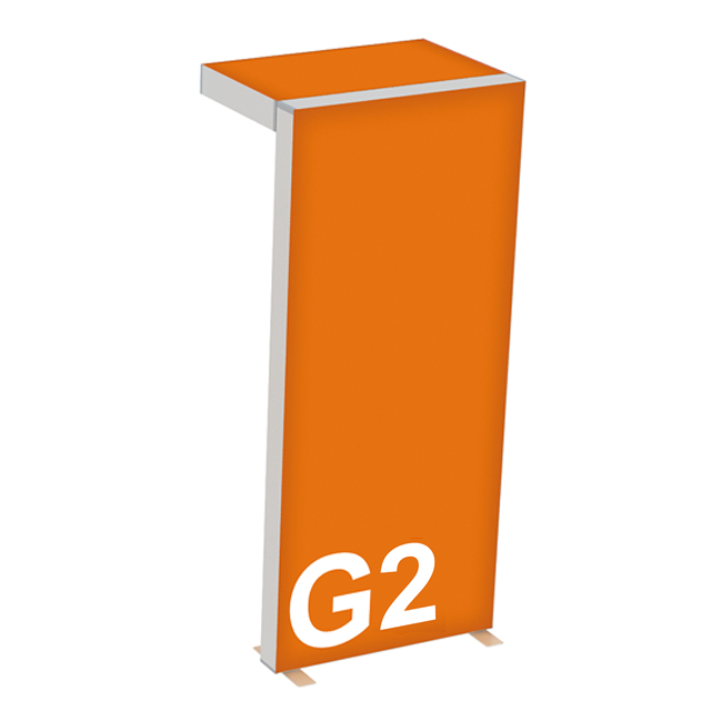 Fondale ad arco SEG serie G da 120 mm