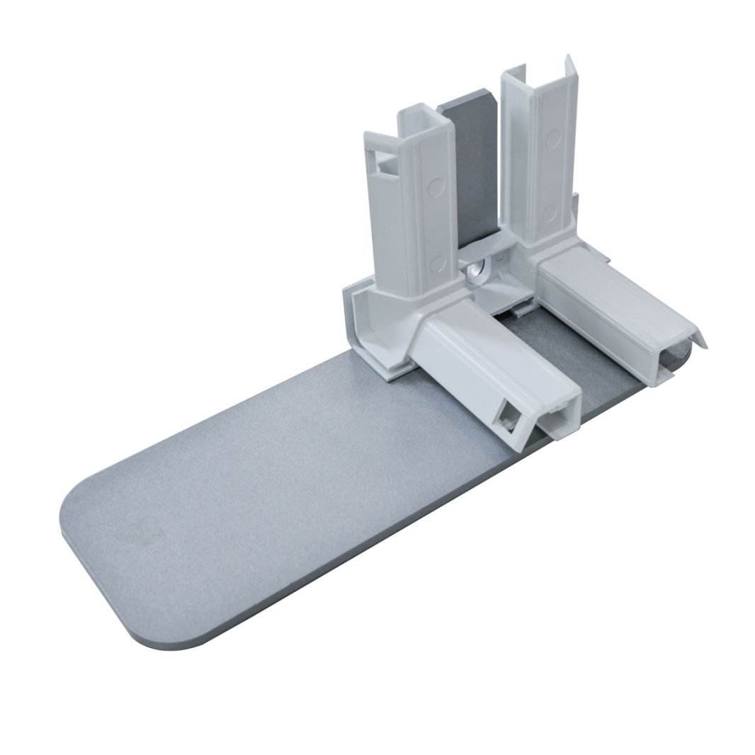 120 mm aluminium SEG-toonbank met achtergrondverlichting