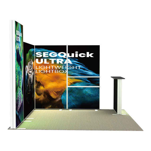 Cabina retroilluminata 101x10 piedi (3x3 metri) 120SEGR2