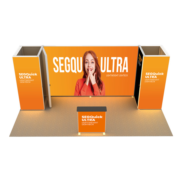 Cabina retroilluminata 201, 20 piedi x 10 piedi, 120SEGR2