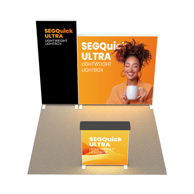 10 Fuß x 10 Fuß 120SEGR2 Hintergrundbeleuchtete Kabine 101