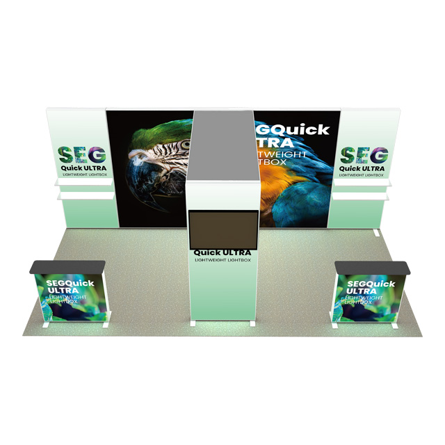 Cabina retroilluminata 201, 20 piedi x 10 piedi, 120SEGR2