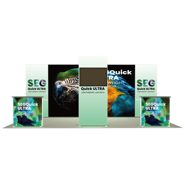 Cabina retroilluminata 201, 20 piedi x 10 piedi, 120SEGR2