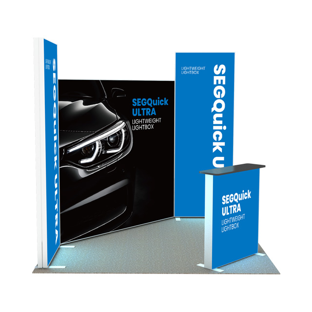 Cabina retroilluminata 101x10 piedi (3x3 metri) 120SEGR2