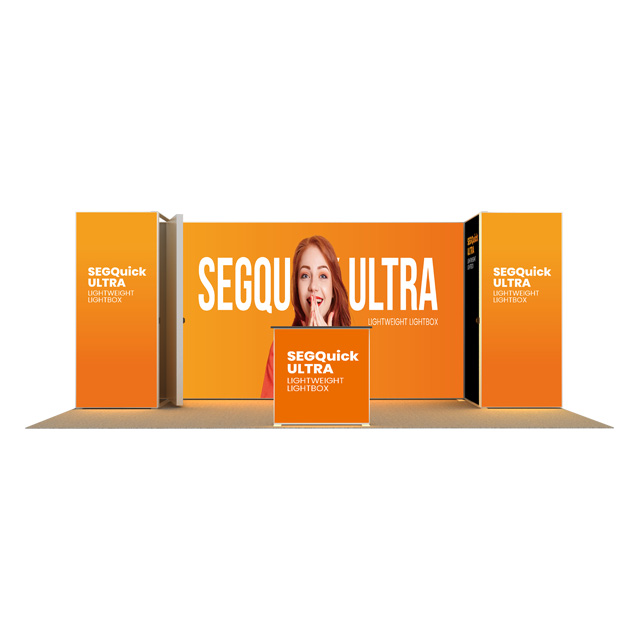 Cabina retroilluminata 201, 20 piedi x 10 piedi, 120SEGR2