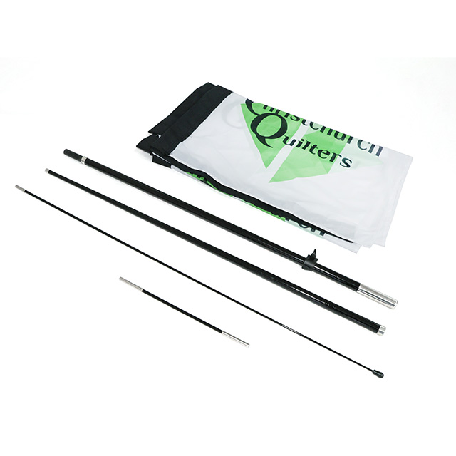 3-in-1 All-Fiberglass Versatile Flag Pole System