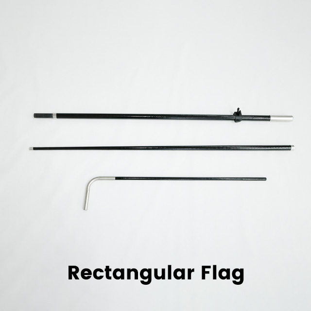3-in-1 All-Fiberglass Versatile Flag Pole System
