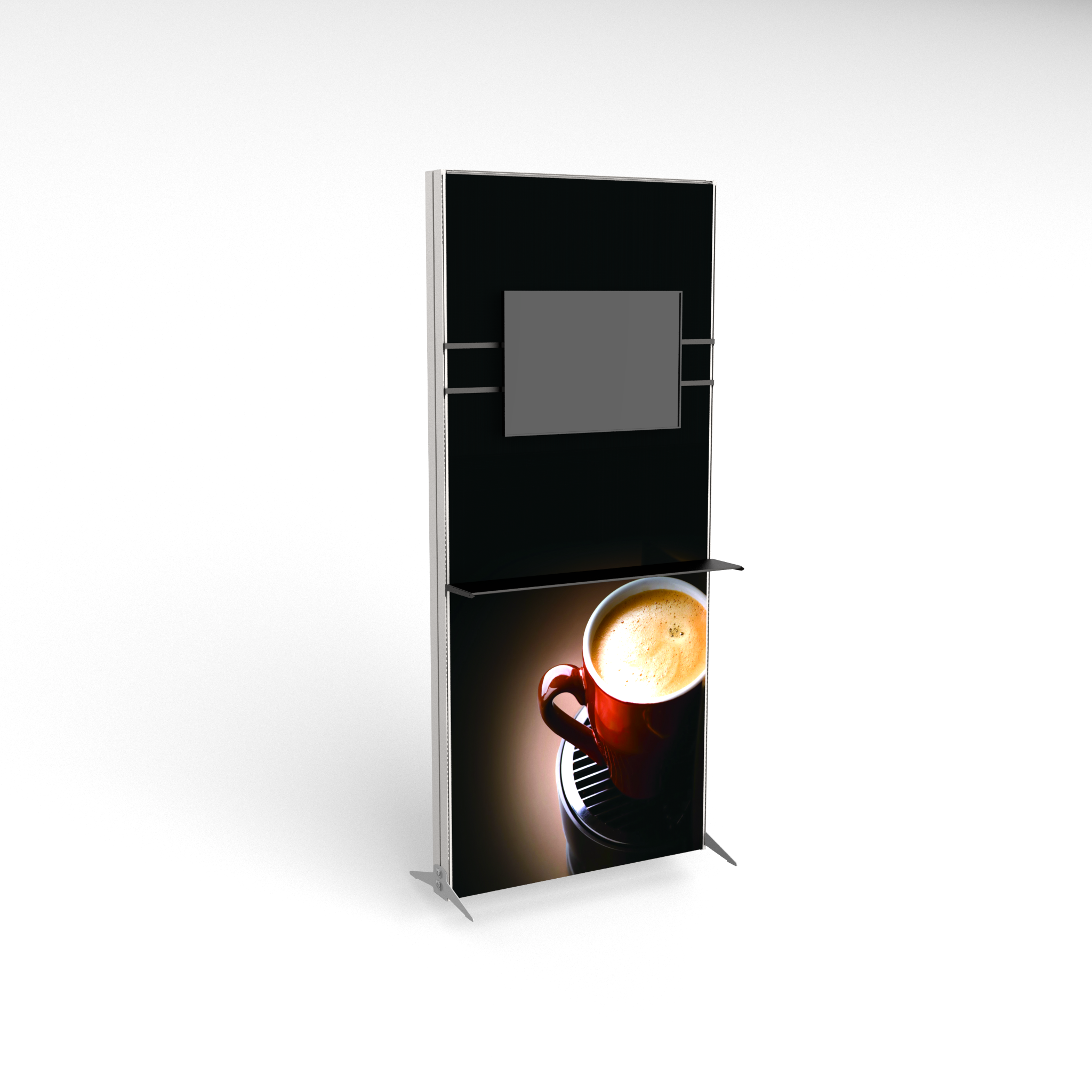 120mm Alu SEG Lightbox Application EM-18FV