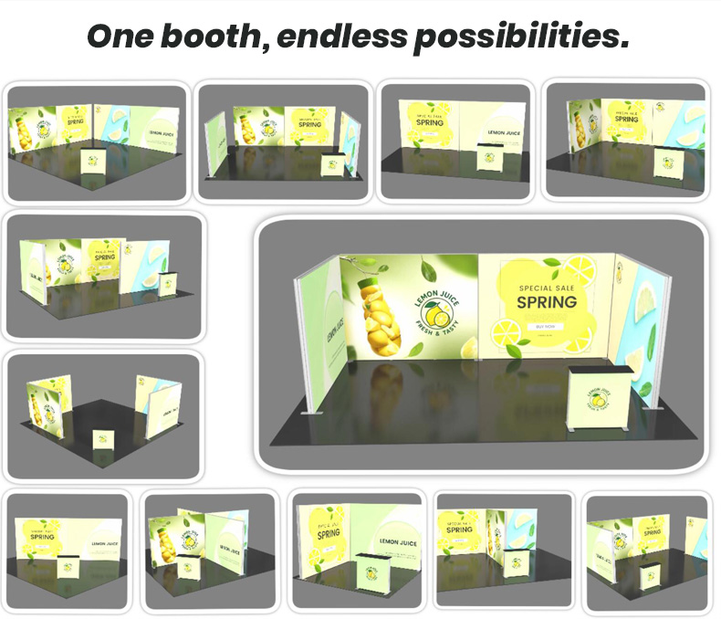 120mm Modular Light Box Booth